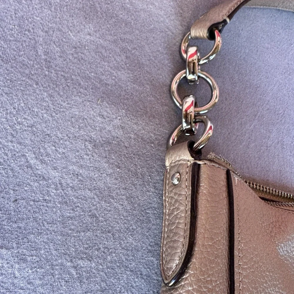 Coach Elle Hobo Bag - Beige‎ - Purse Handbag F38051